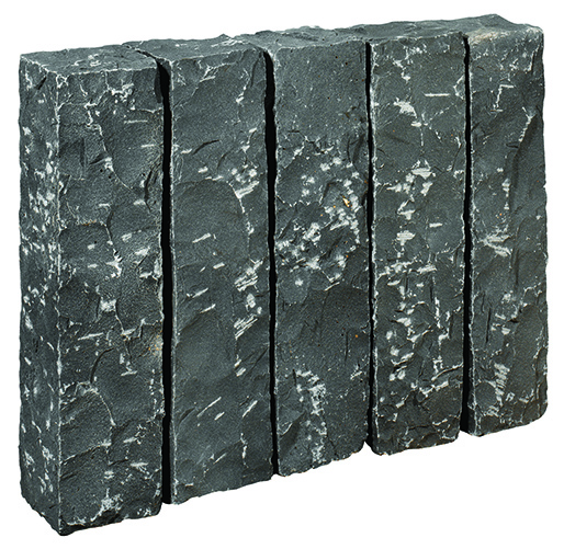 Vietnam Black Basalt Rustikal Palisaden