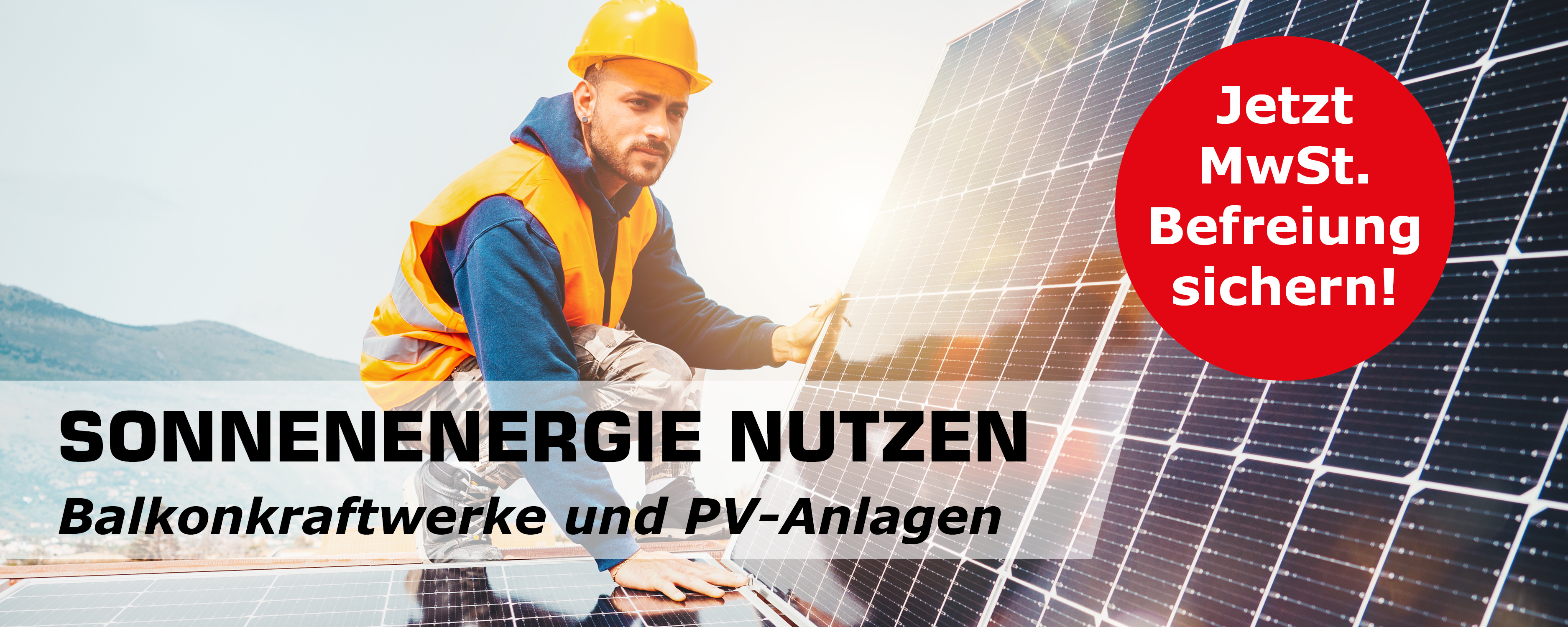 Hier finden Sie alles zum Thema Photovoltaik.