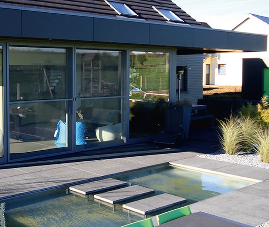 Vietnam Black Basalt Terrassenplatte